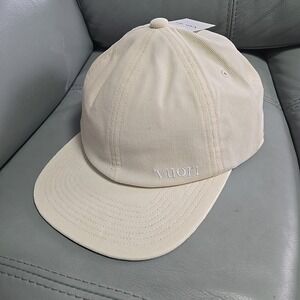 Vuori Performance Corduroy Ivory Cream Hat NWT MSRP $32